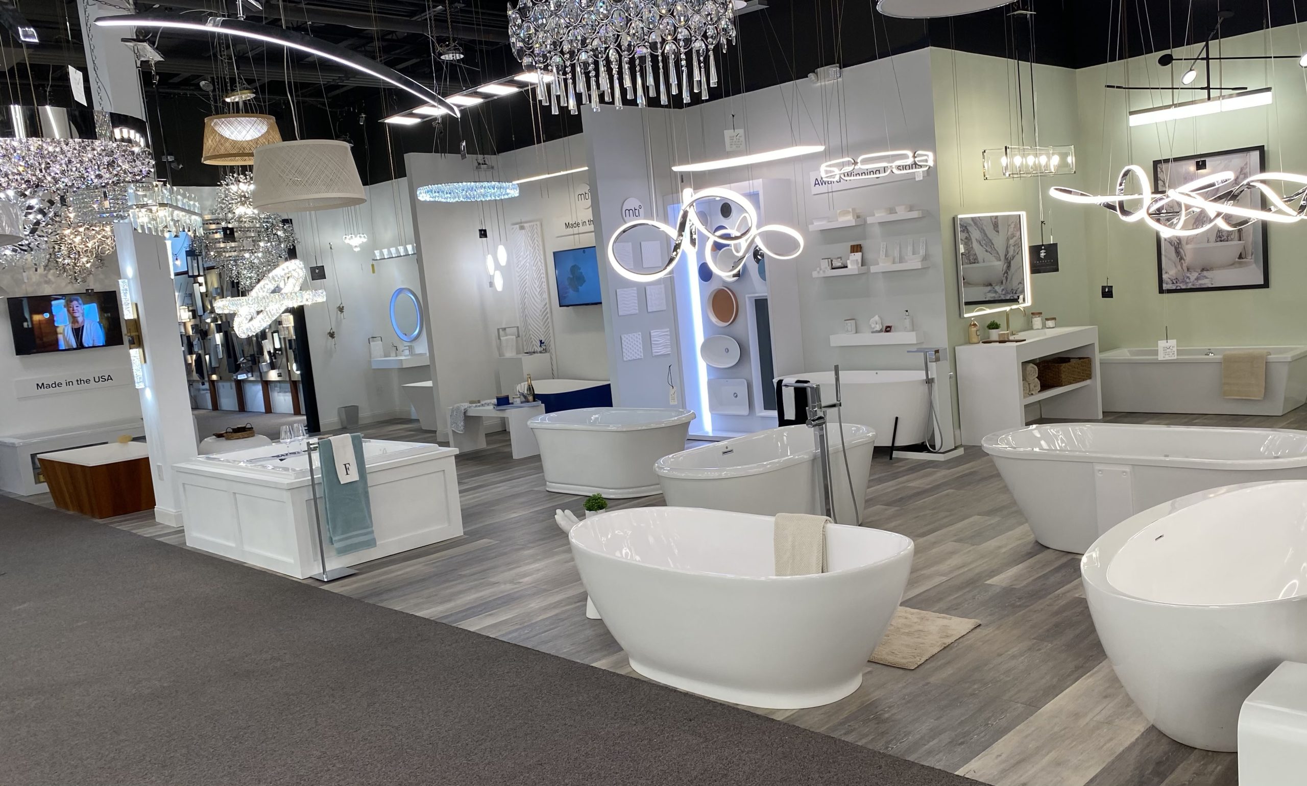 MTI Baths SSTBL1-WH-MT at Elegant Designs Specializes in luxury